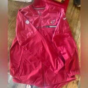 NFL, Nike, Cardenals, Red Dri-Fit Nike jacket